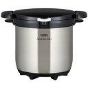 サーモス 真空保温調理器「シャトルシェフ」(4.5L) KBG‐4500‐CS(クリアステンレス)(送料無料)