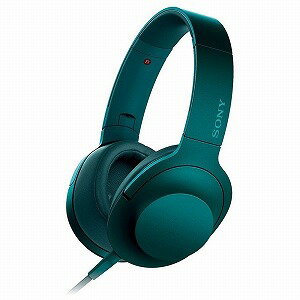 ソニー 「ハイレゾ音源対応」ヘッドホン h．ear on MDR‐100A L （ビリジアンブルー）...:r-kojima:10277852