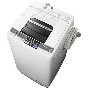 日立 簡易乾燥機能付き洗濯機（7．0kg） NW−7MY−W　＜ピュアホワイト＞【標準設置無料】