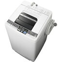 日立 簡易乾燥機能付き洗濯機（7．0kg） NW−7MY−W　＜ピュアホワイト＞お届けから標準セッティング（設置作業）まで無料で承ります。