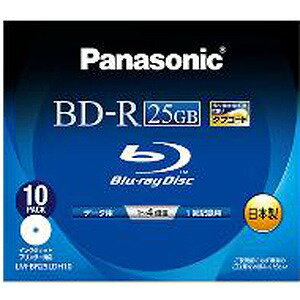 Panasonic 1−4倍速対応　データ用Blu−ray　BD−Rメディア（25GB・1…...:r-kojima:10297501