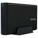 玄人志向 PC電源連動省電力機能搭載ハードディスクケース(マットブラック) GW3.5AA‐SUP/MB