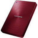 I-O DATA ポータブルHDD「USB3.0・1TB」「カクうす」(レッド) HDPX-UTA1.0R