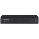 バッファロー スイッチングハブ(8ポート)金属筐体・コンパクトモデル(ブラック) LSW5‐GT‐8NS/BK