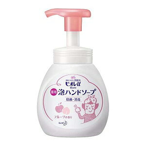 花王 Biore　u（ビオレユー） 薬用泡ハンドソープ　フルーツの香り　本体　250ml　〔ハンドソープ〕