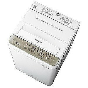 Panasonic 全自動洗濯機（6．0kg） NA−F60B9−N　＜シャンパン＞【標準…...:r-kojima:10307663