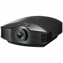 ソニー フルハイビジョンホームシアタープロジェクター VPL‐HW60B (ブラック)(送料無料)