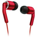 フィリップス カナル型イヤホン SHE9720RD (レッド)