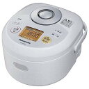 パナソニック IH炊飯ジャー(3合) SR‐KA055‐W (ホワイト)(送料無料)
