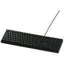 バッファロー 有線ゲーミングキーボード「USB&PS/2 1.8m・Win」スタンダード(109キー) BSKBC16BK (ブラック) バッファロー 有線ゲーミングキーボード「USB&PS/2 1.8m・Win」スタンダード(109キー) BSKBC16BK (ブラック)
