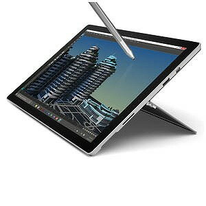 マイクロソフト Surface　Pro　4（i5／128GB／4GBモデル）Office付き CR5‐00014　（シルバー）（送料無料）