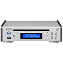 ティアック CDプレイヤー(シルバー)「ワイドFM対応」 PD‐301‐S