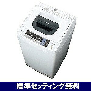 日立 全自動洗濯機（5．0kg）「白い約束」 NW−5WR−W ＜ピュアホワイト＞【標準設置無料】...:r-kojima:10379693