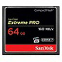 サンディスク 64GBコンパクトフラッシュ Extreme PRO SDCFXPS‐064G‐J61
