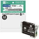エコリカ ICBK46互換エプソン用リサイクルインクカートリッジ ECI‐E46B (ブラック)