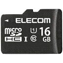 エレコム 16GB・UHS Speed Class1(Class10)対応microSDHCカード MF-BMSD-016