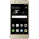 HUAWEI P9Liteゴールド　Android　6．0・5．2型SIMフリースマートフォン VNS‐L22‐GOLD（送料無料）