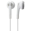 オーディオテクニカ スマートフォン用インナーイヤーヘッドホン ATH‐C505IS(WH)(ホワイト)