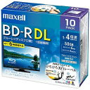マクセル 録画用 BD−R DL 1−4倍速 50GB 10枚「インクジェットプリンタ対応」 BRV50WPE.10S