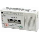 広華物産 「ワイドFM対応」ラジカセ(ラジオ+SD+USBメモリー+カセットテープ)(ホワイト) SCT‐R225(W)(送料無料)