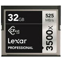 レキサー レキサー プロフェッショナル 3500倍速シリーズ CFast2.0カード 32GB LC32GCRBJP3500(送料無料)