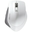 バッファロー Bluetooth3.0 BlueLED光学式 5ボタン Lサイズ BSMBB500LWH