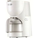 デロンギ ドリップコーヒーメーカー「トゥルー」(4杯分) CM200J‐WH (ホワイト)