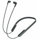 ソニー ブルートゥースイヤホン カナル型 MDR-XB70BTBZ(ブラック)