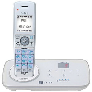 ユニデン 1．9GHzデジタルコードレス留守番電話機（本体のみ　コードレス受話器） DECT3280（W）＜ホワイト＞【送料無料】