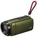 JVC・ビクター SD対応 32GBメモリー内蔵 防水・防塵・耐衝撃フルハイビジョンビデオカメラ GZ-R470-G (カーキ)(送料無料)