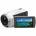 ソニー メモリースティックマイクロ/マイクロSD対応 64GBメモリー内蔵 フルハイビジョンビデオカメラ HDR-PJ680(W)(ホワイト)(送料無料)