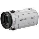 パナソニック SD対応 64GBメモリー内蔵デジタル4Kビデオカメラ(ホワイト) HC-VX985M-W(送料無料)