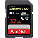 サンディスク 32GB・UHS Speed Class3(UHS-II)対応SDHCカード 【4K対応】 SDSDXPK‐032G‐JNJIP(送料無料)