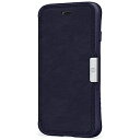 フォーカルポイント iPhone 7用 Card Folio 衝撃吸収・手帳型ケース TUN‐PH‐000498 ネイビーブルー