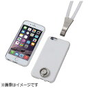 DEFF iPhone 6用 Multi Function Design Caes & Neck Strap DCS‐MI6PLSWH ホワイト