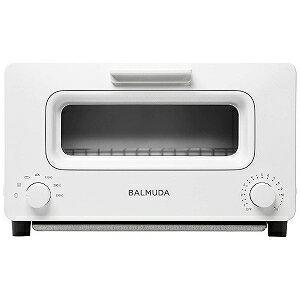 バルミューダ オーブントースター「BALMUDA　The　Toaster」（1300W） K01E−WS　WhitexSilver（送料無料）