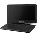 15.6V型 地上デジタル/ワンセグ対応ポータブルDVDプレーヤー GH−PDV15VT−BK(送料無料)