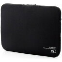 エレコム ネオプレンPCインナーバッグ(~15.6インチ対応/ブラック) BM-IBNP15BK