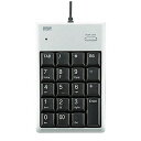 サンワサプライ USBテンキー Tabキー付き 簡易パッケージ(シルバー) NT−16UPKN