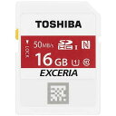 東芝 16GB・UHS Speed Class1(UHS-I)対応SDHCメモリカード SD-NFC16GB