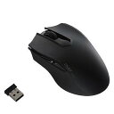 ワイヤレスBlueLEDマウス 自動dpi機能付き(5ボタン)ブラック MUS−RKF127BK