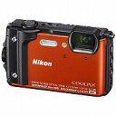 ニコン コンパクトデジタルカメラ COOLPIX(クールピクス) W300(オレンジ)(送料無料)