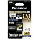 パナソニック 128GB・UHS Speed Class3(Class10)対応SDXCカード 【4K対応】 RP-SDZA128JK