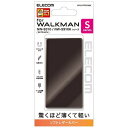 エレコム Walkman Sシリーズ用ソフトレザーカバー (ブラック) AVS-S17PLFUBK