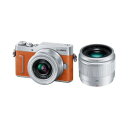 パナソニック ミラーレス一眼カメラ LUMIX GF10(ダブルレンズキット) DC−GF10W−D(オレンジ)(送料無料)