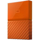 ウエスタンデジタル ポータブルHDD 4TB My Passport WDBYFT0040BOR-JESN オレンジ