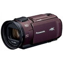 パナソニック SD対応　64GBメモリー内蔵4Kビデオカメラ HC−VX1M　ブラウン