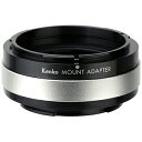 ケンコー・トキナー マウントアダプター MOUNT ADAPTER FD-SONY αE 【ボディ側:ソニーE/レンズ側:キヤノンFD】