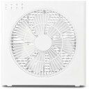 トップランド 「DCモーター搭載」 充電対応卓上型扇風機 「どこでもFAN」(7枚羽根) SF-DFC20-WT ホワイト