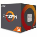 AMD 〔CPU〕 AMD Ryzen 5 2600X with Wraith Spire cooler YD260XBCAFBOX(送料無料)
